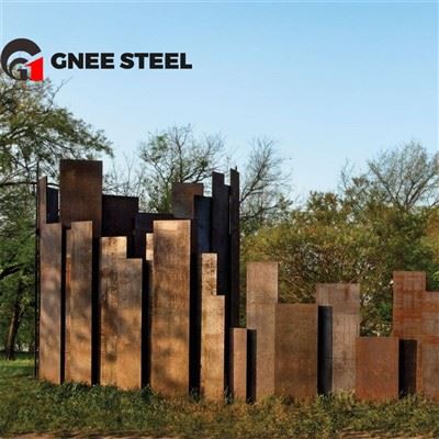 Cor-ten ورقة فولاذ Corten ملفوفة الساخنة